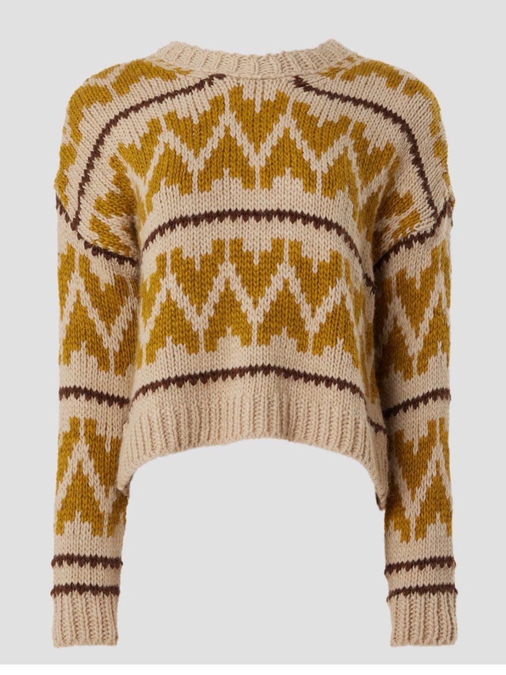 The GREAT. The Folk Pullover Sweater